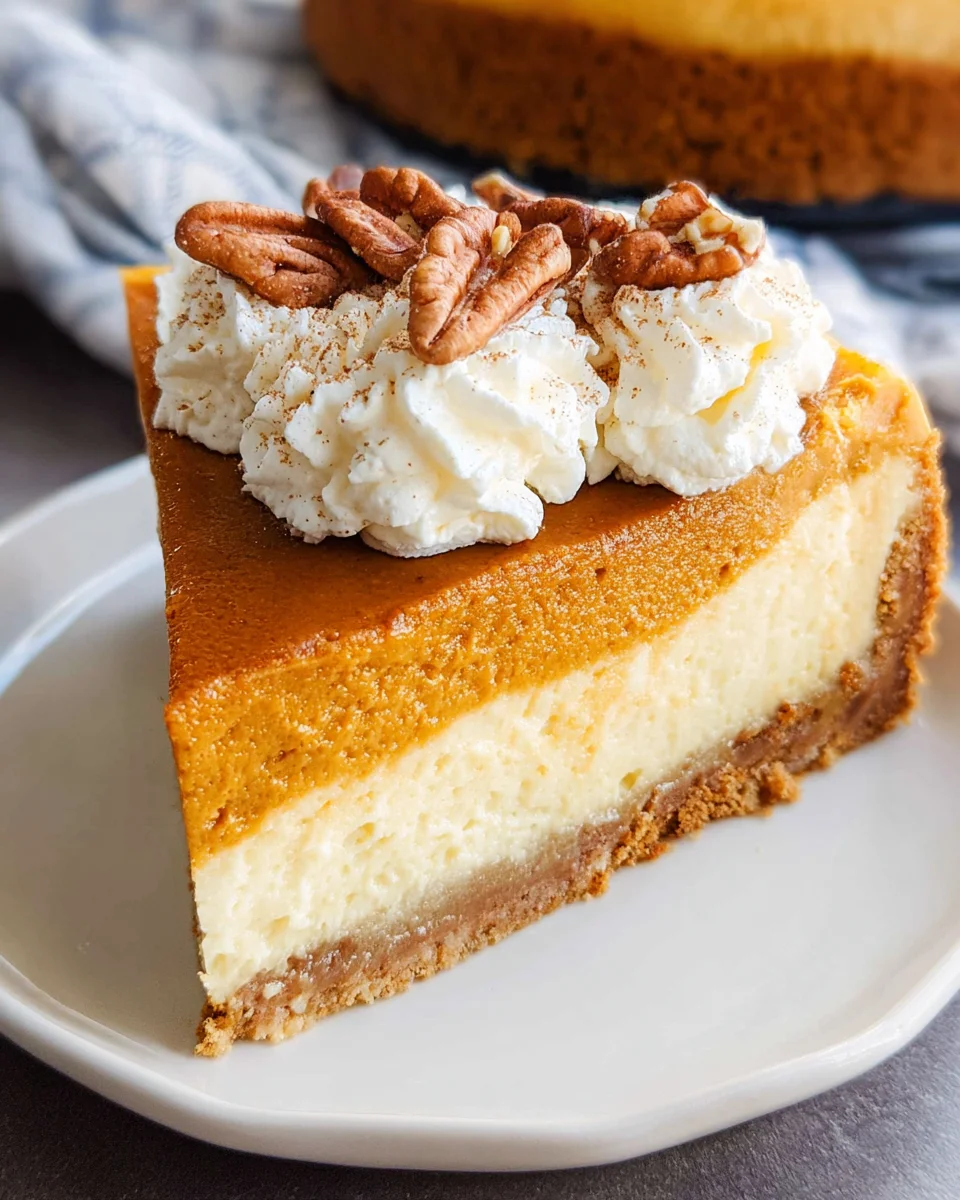 Pumpkin Pie Cheesecake