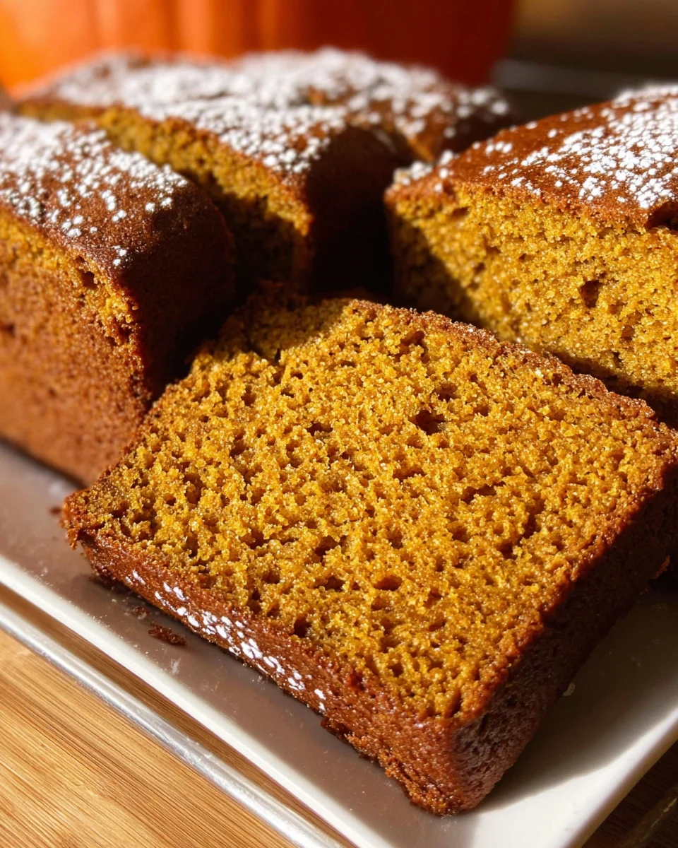 Rich and Buttery Pumpkin Bread