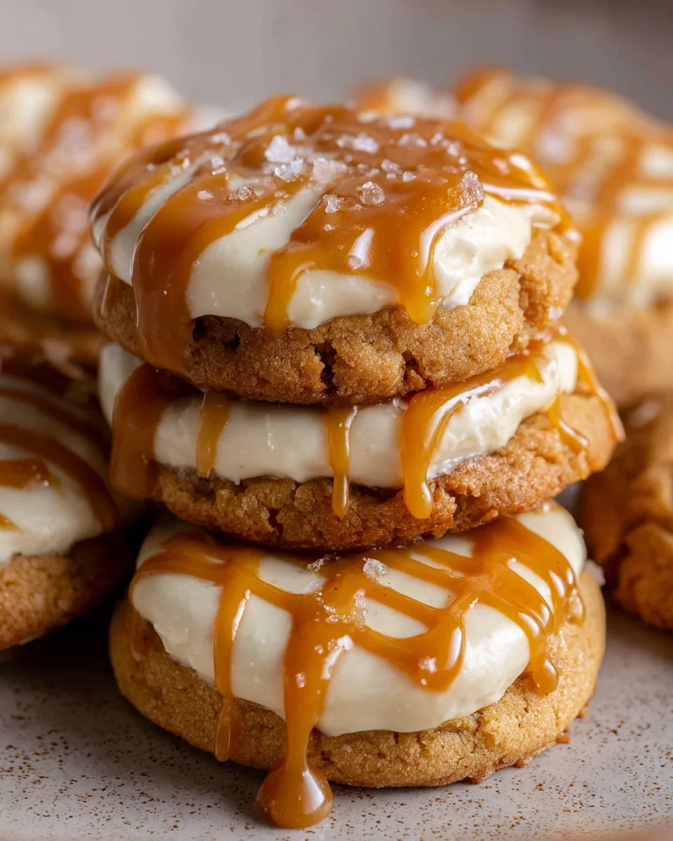 Salted Caramel Cheesecake Cookies Recipe 21 Salted