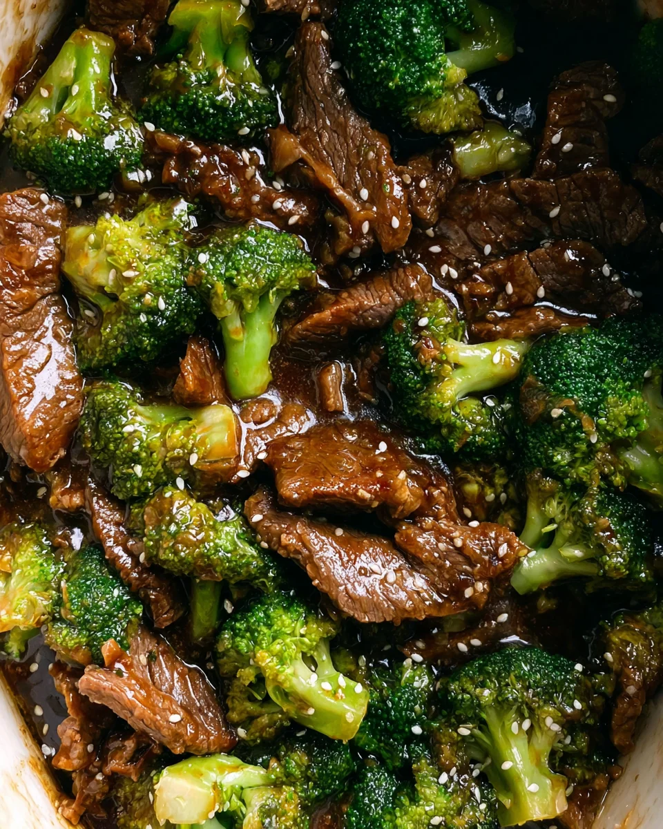 Slow Cooker Beef and Broccoli