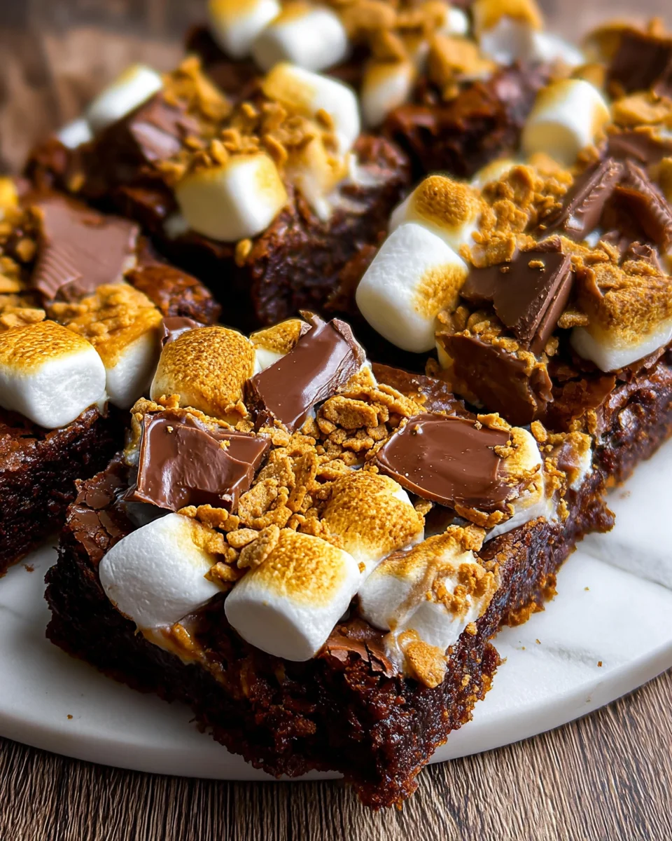 S'mores Brownies