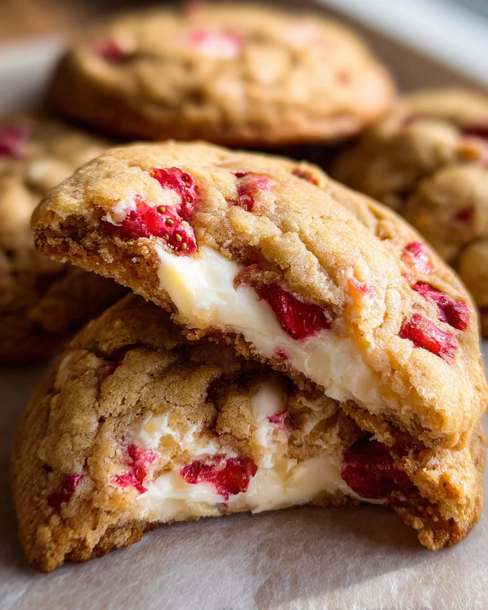 Strawberry Cheesecake Cookies 23 Strawberry