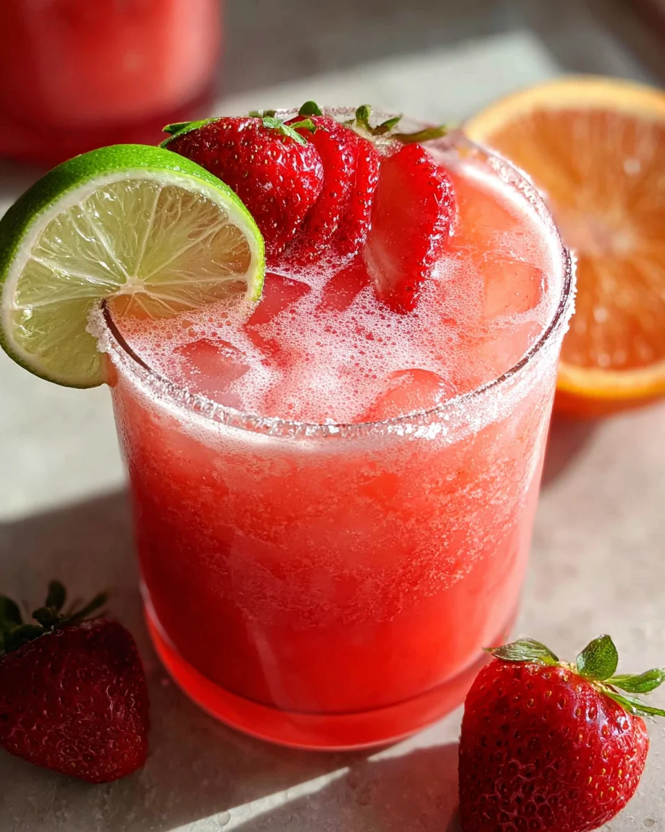Strawberry Margarita 16 Strawberry