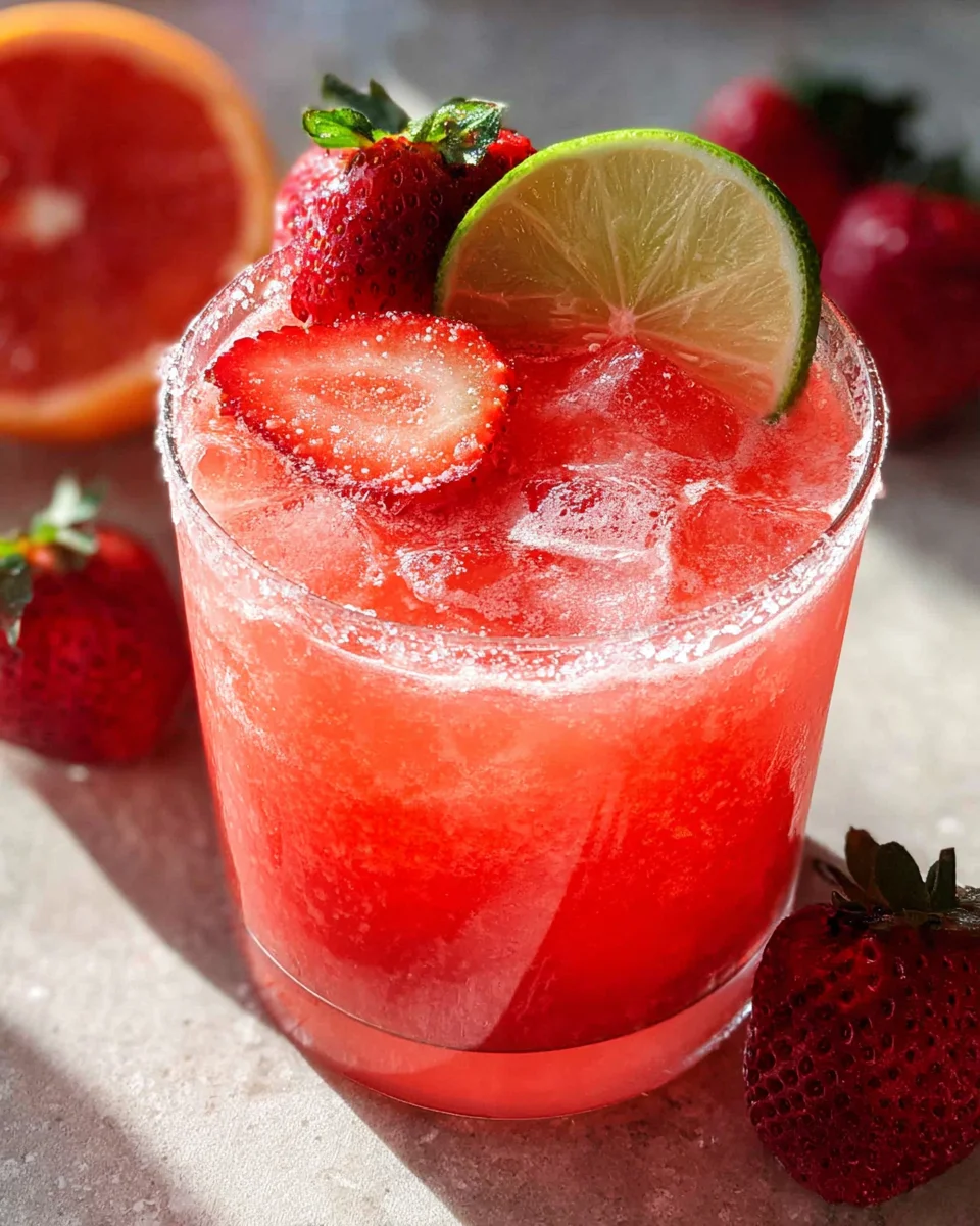 Strawberry Margarita 17 Strawberry