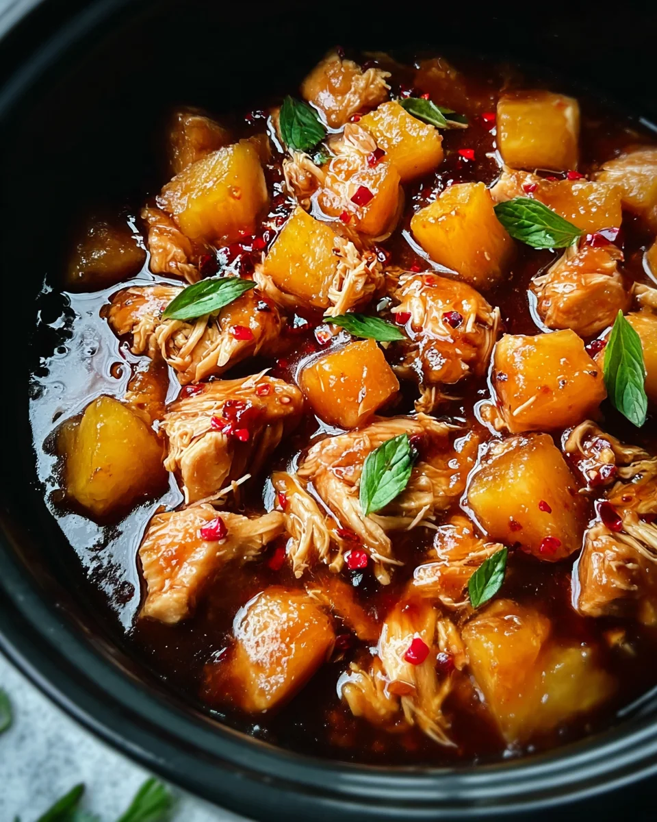 Sweet Hawaiian Crockpot Chicken 20 Sweet