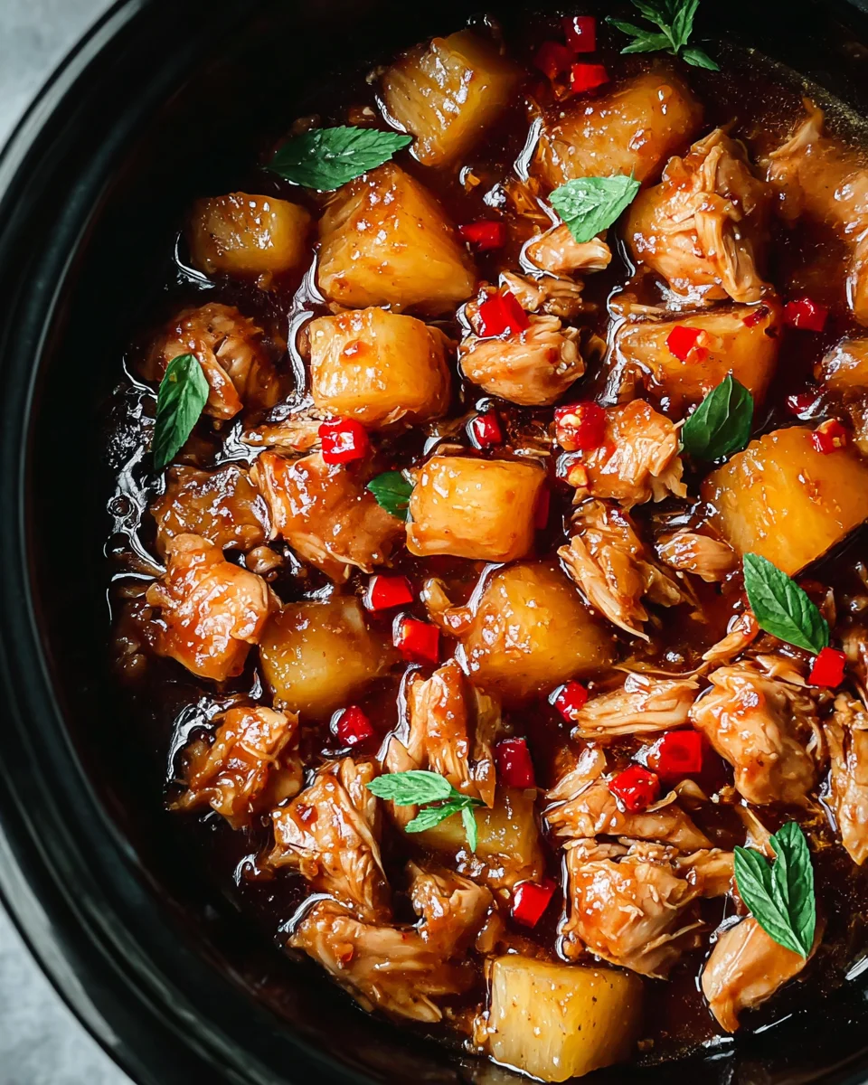 Sweet Hawaiian Crockpot Chicken 21 Sweet