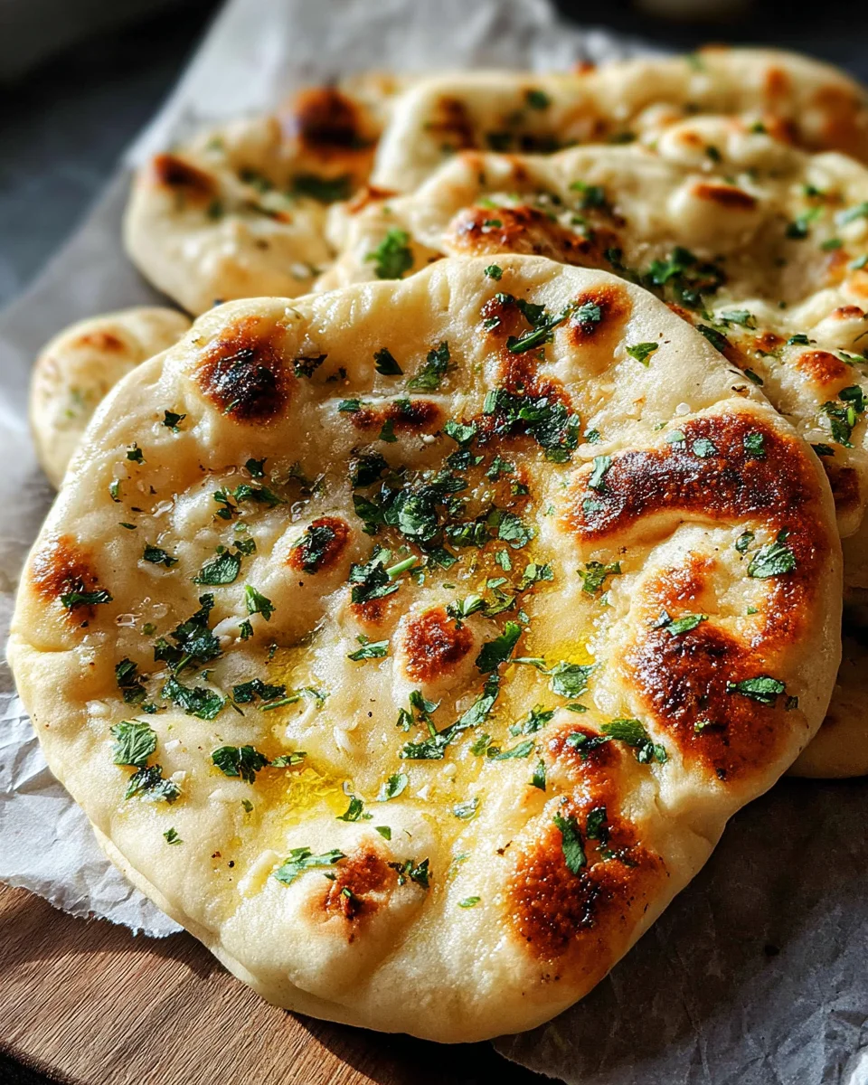 The Best Easy Garlic Naan Bread