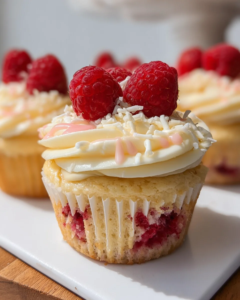 The Best White Chocolate Raspberry Cupcakes 23 The