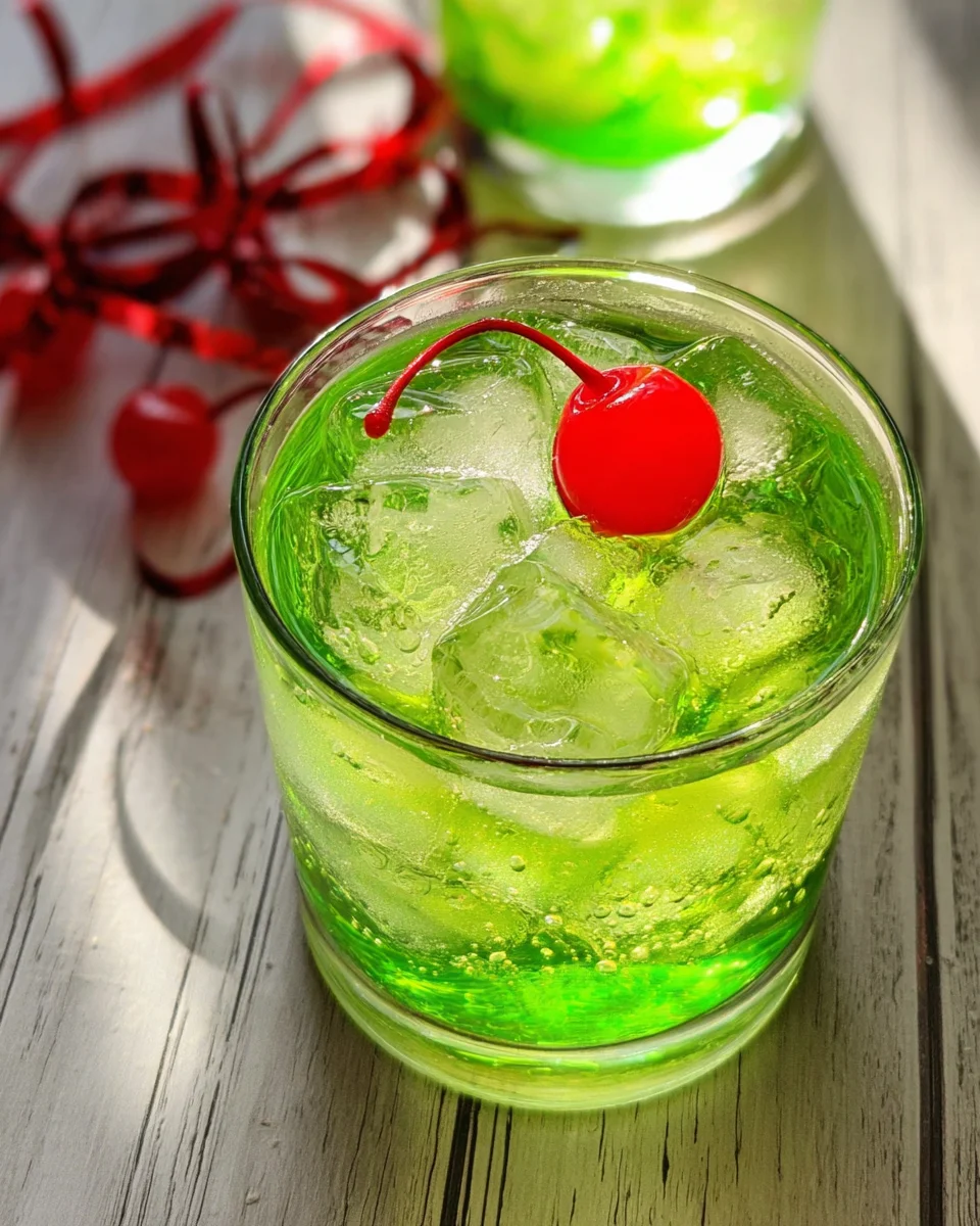 The Grinch Cocktail