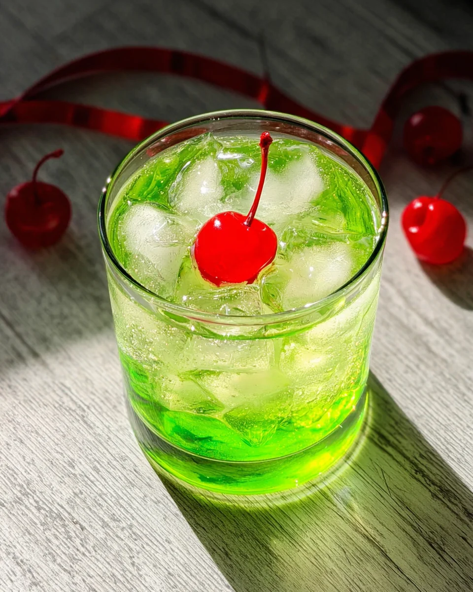 The Grinch Cocktail 13 The
