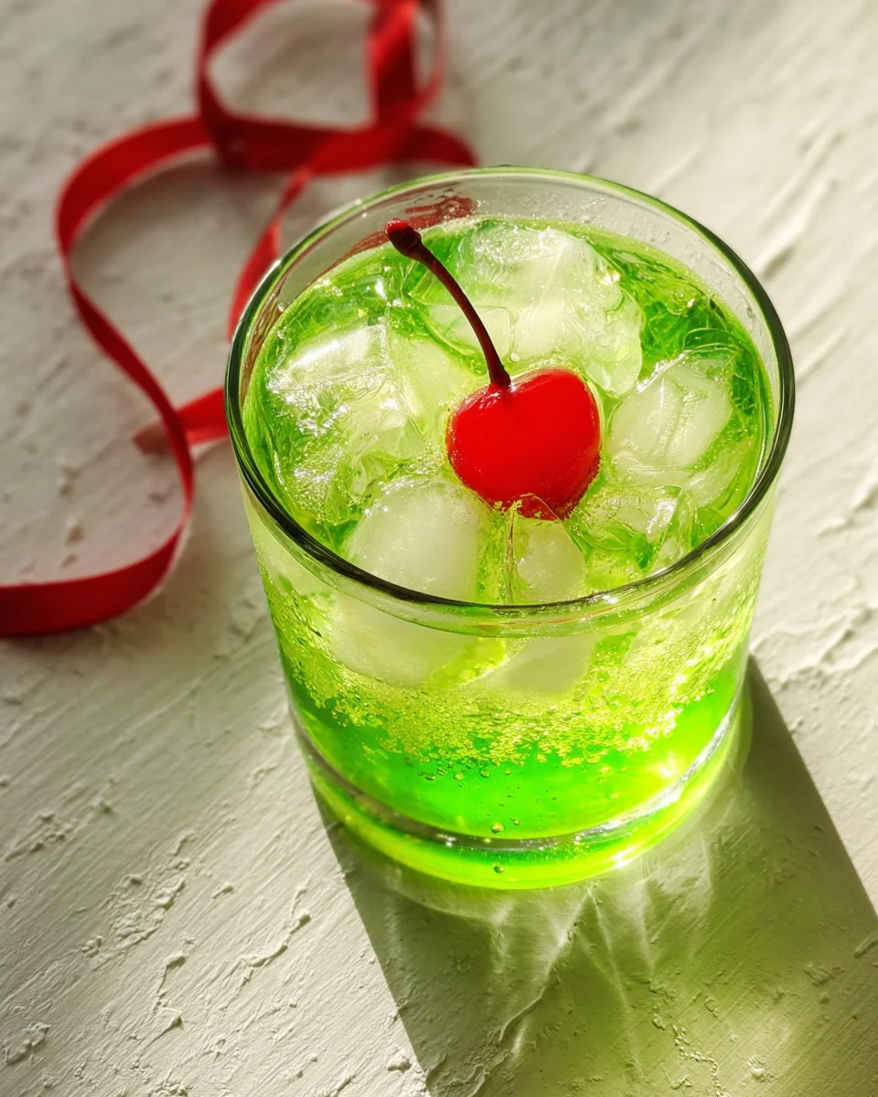 The Grinch Cocktail 14 The