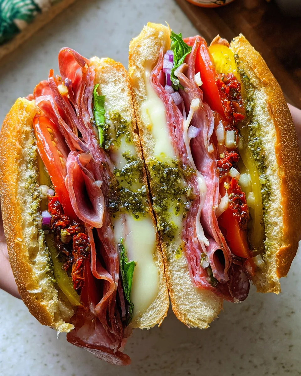 Toasted Italian Sandwich