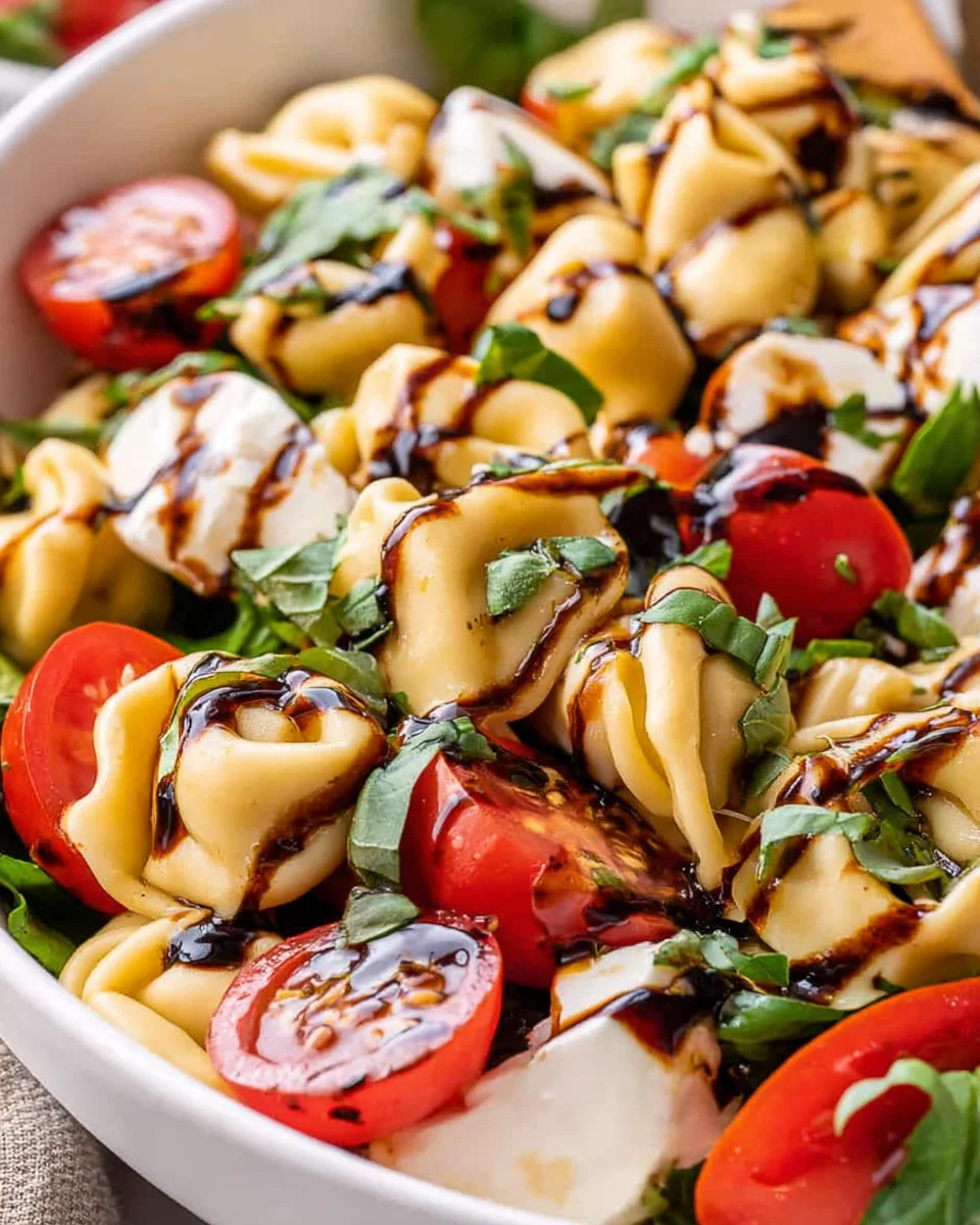 Tortellini Caprese Salad
