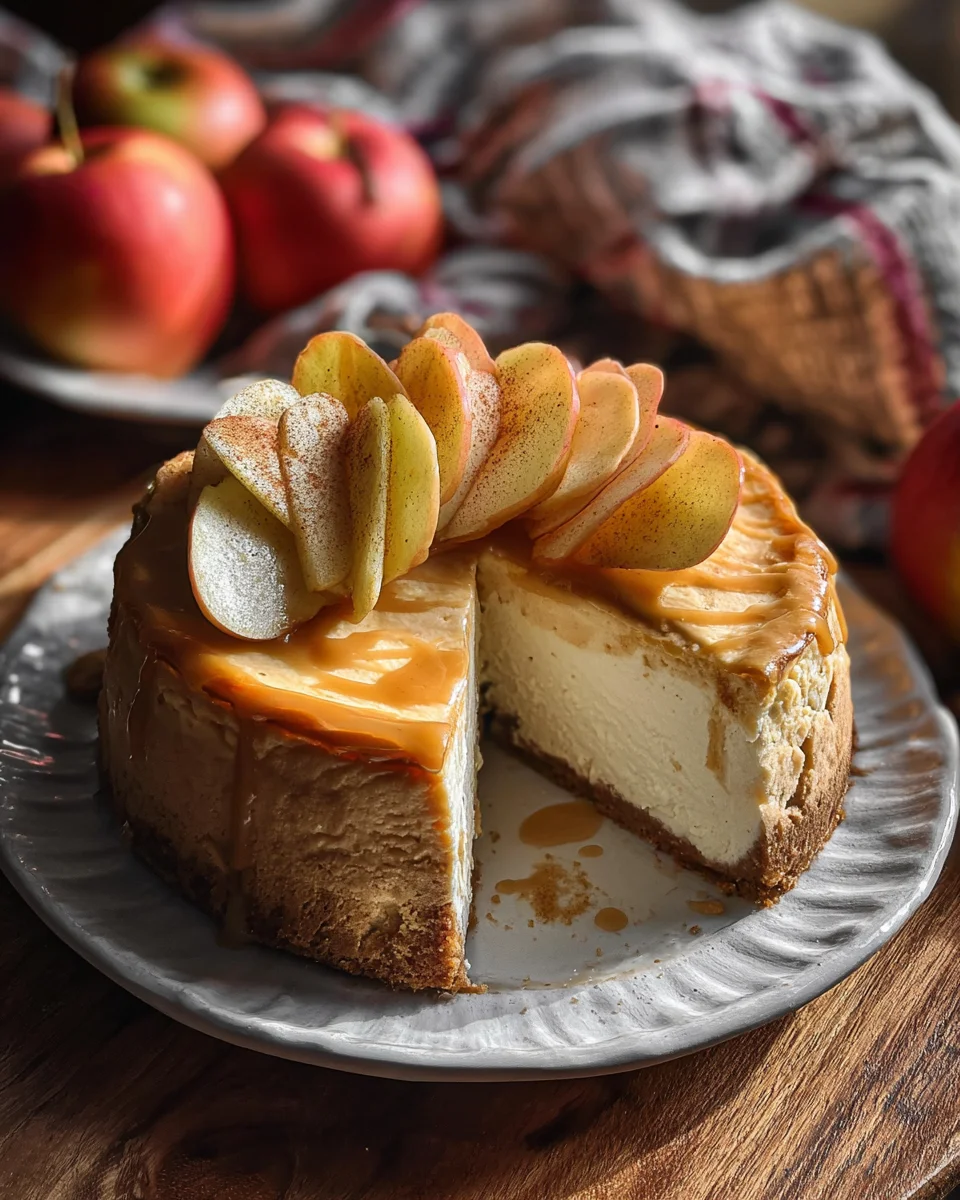 Apple Cider Cheesecake