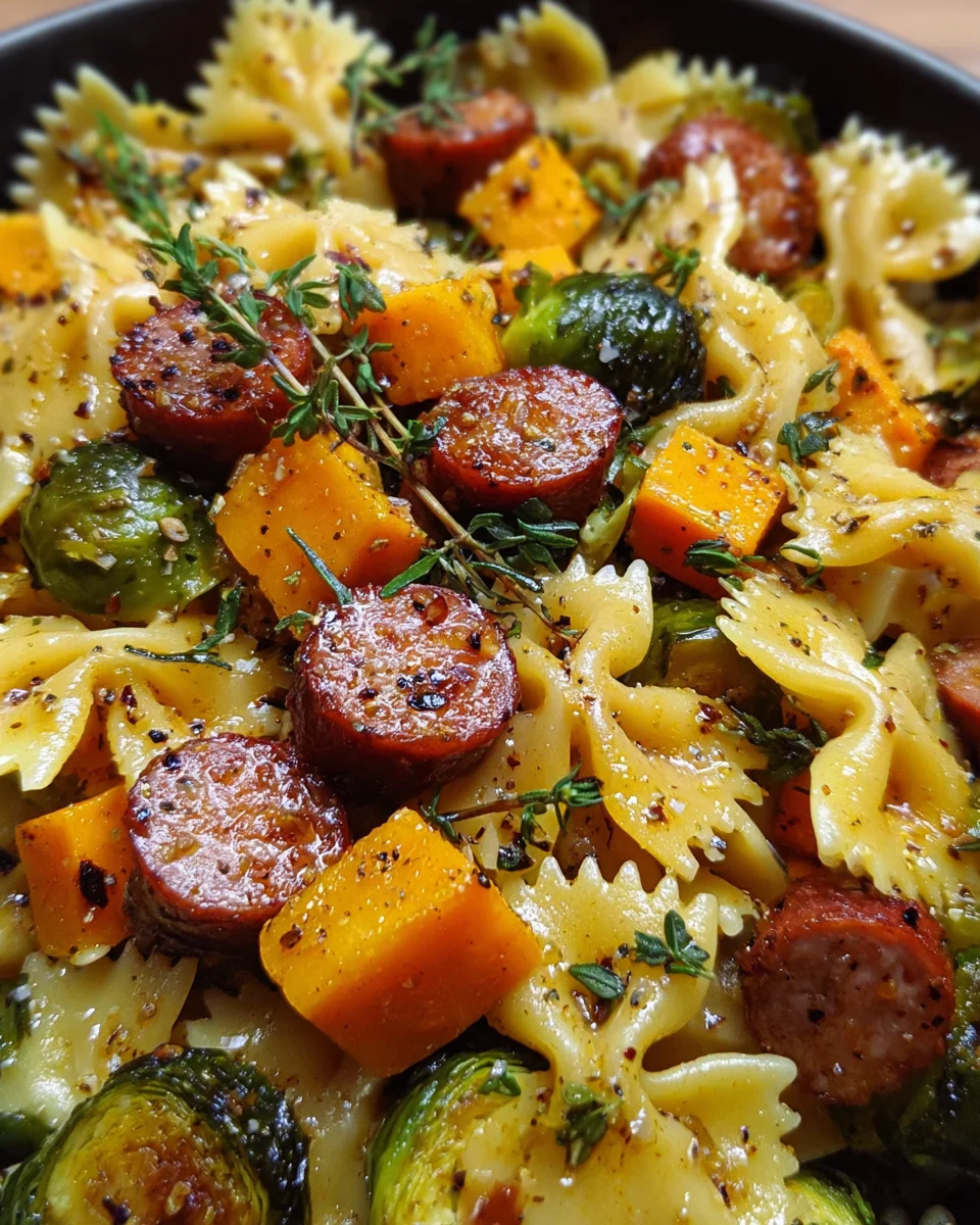 Autumn Sausage Pasta Squash 21 Autumn