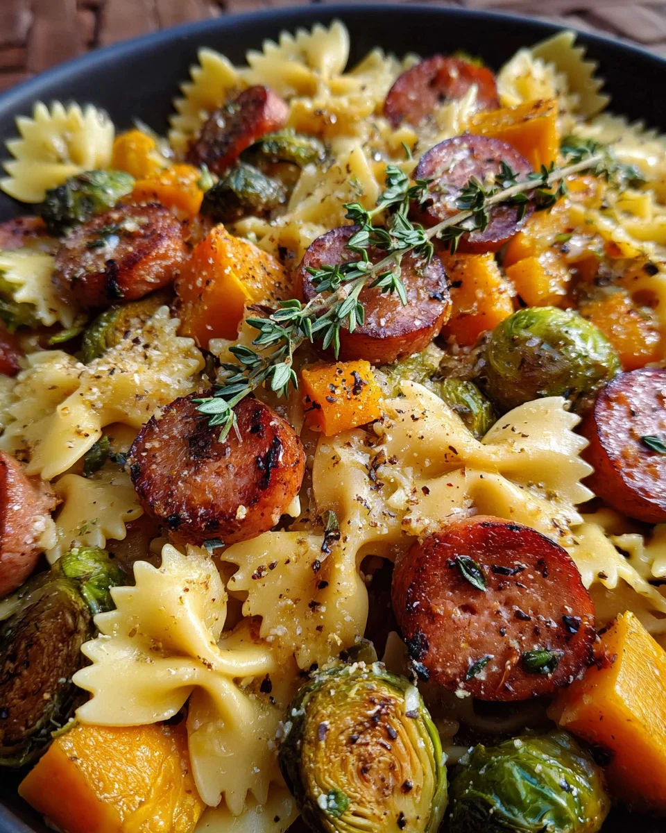 Autumn Sausage Pasta Squash 22 Autumn