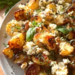 Baked Feta Potatoes