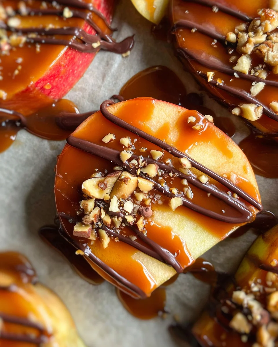 Caramel Apple Slices 21 Caramel