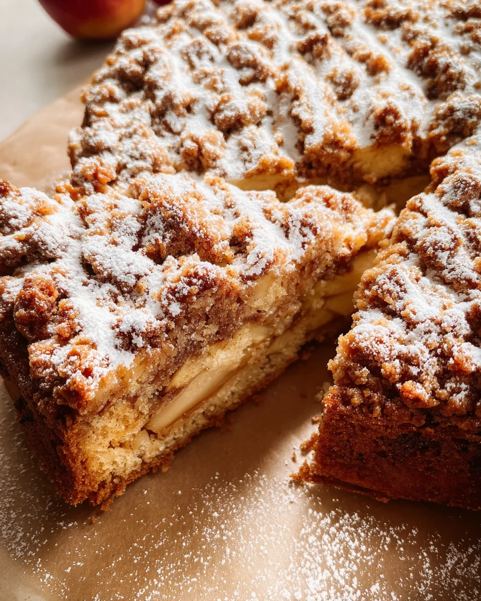 Cinnamon Apple Crumb Cake 22 Cinnamon