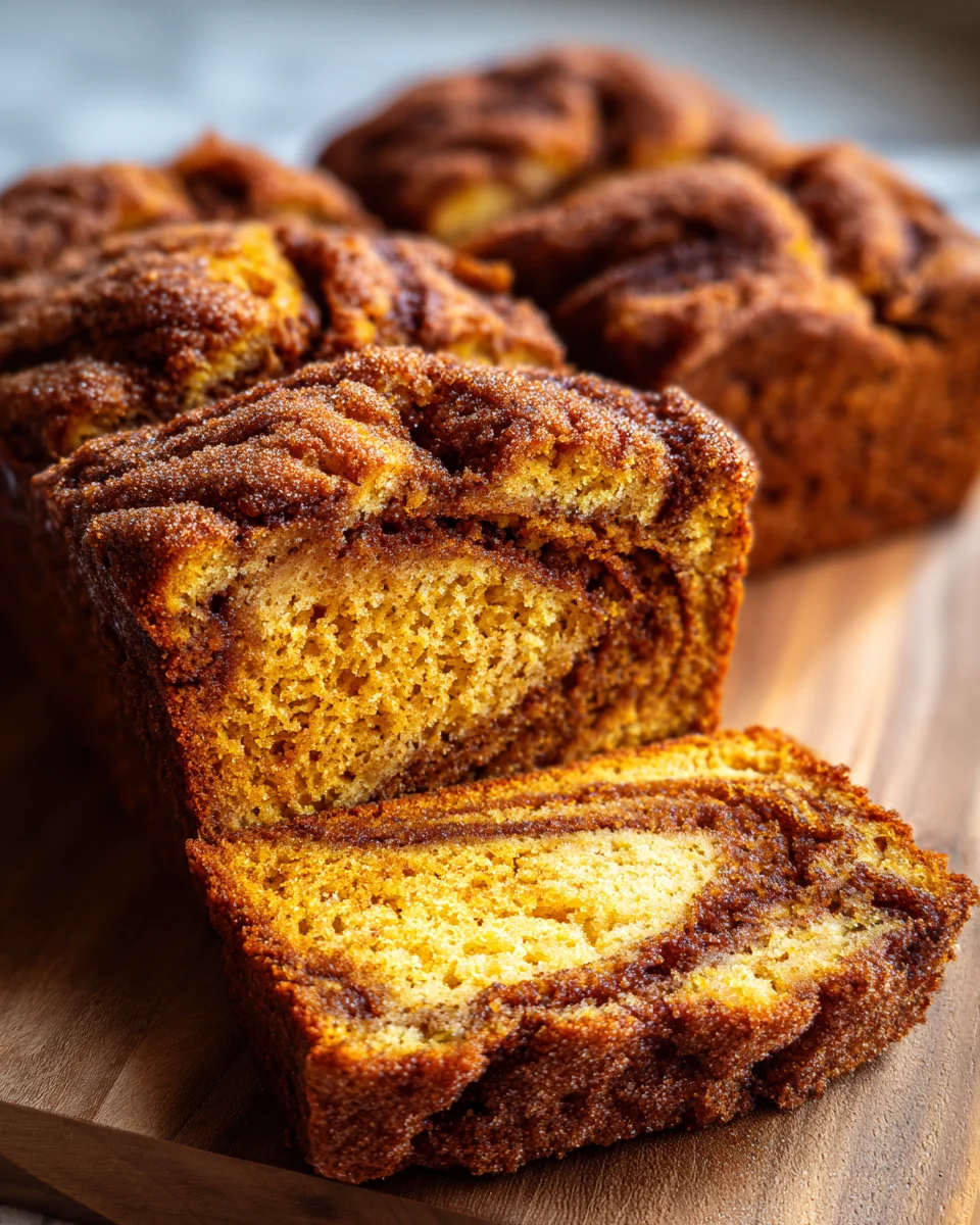 Cinnamon Swirl Pumpkin Bread Mini Loaves 18 Cinnamon