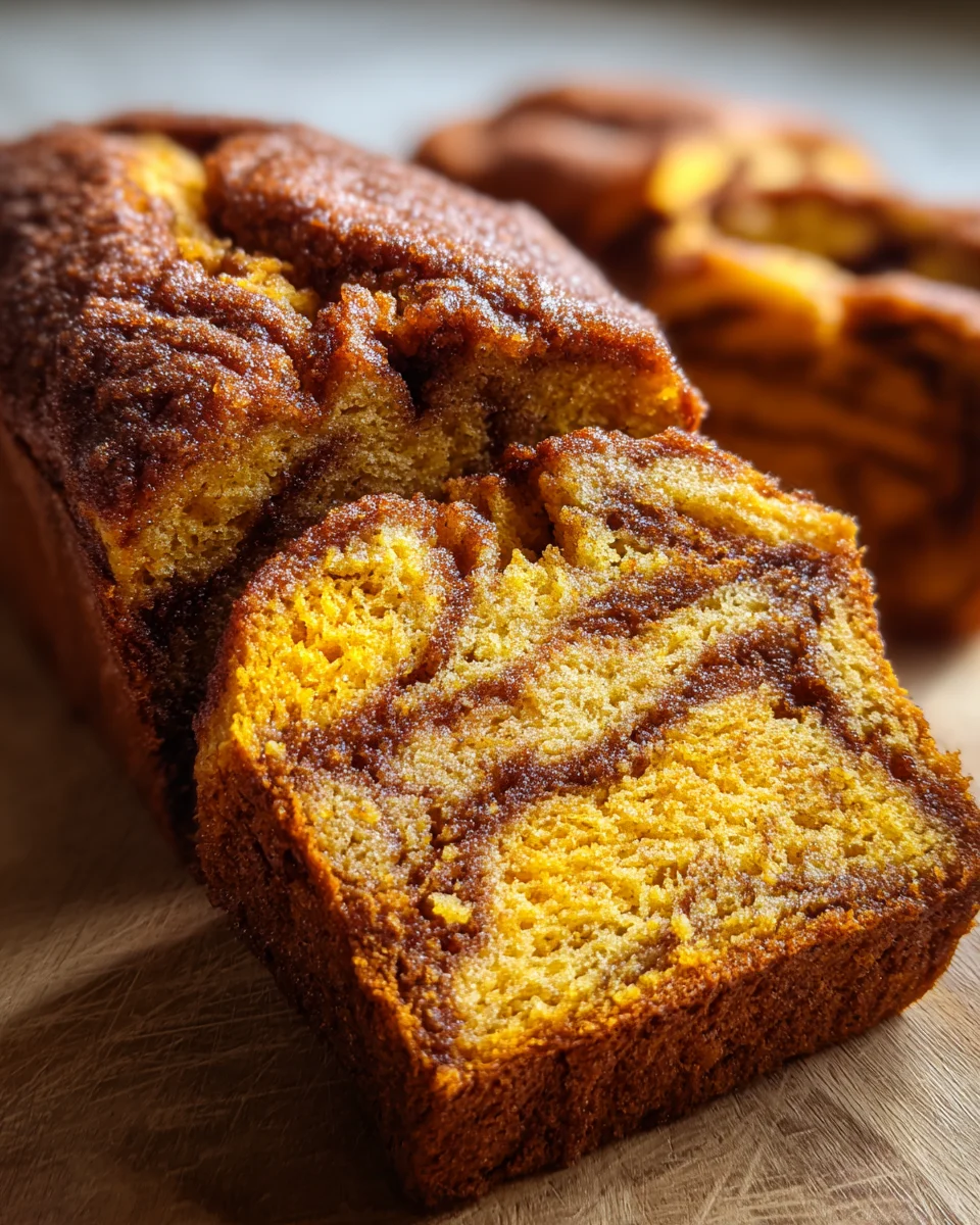 Cinnamon Swirl Pumpkin Bread Mini Loaves 19 Cinnamon