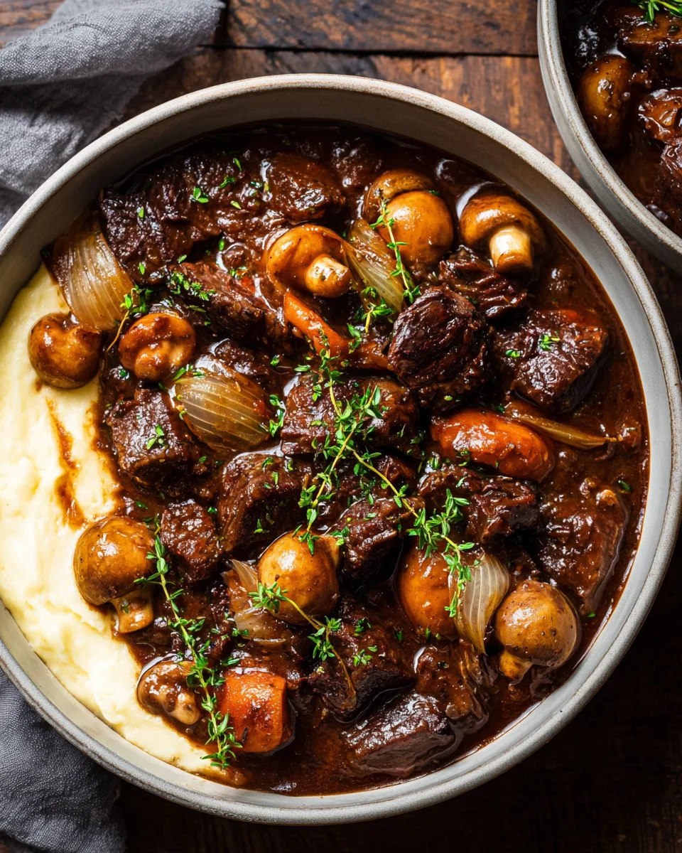 Classic Beef Bourguignon