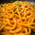 Creamy Gochujang Udon Noodles