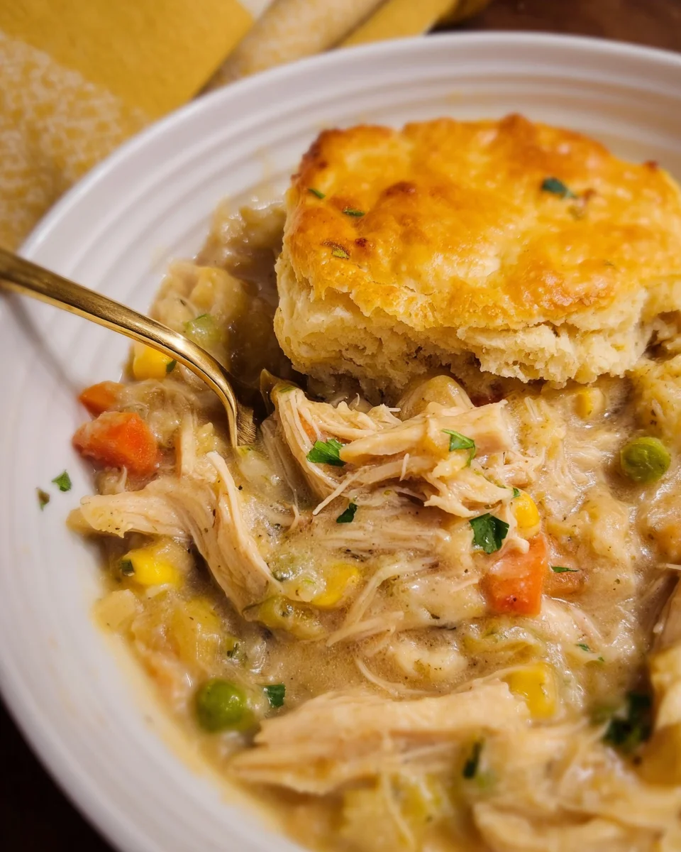 Crock Pot Chicken Pot Pie