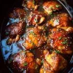 Crockpot Honey Garlic Chicken
