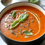 Crockpot Tomato Basil Soup