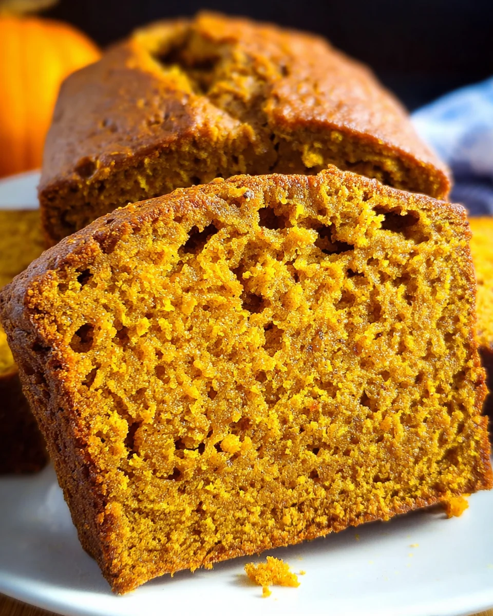 Healthy Pumpkin Bread