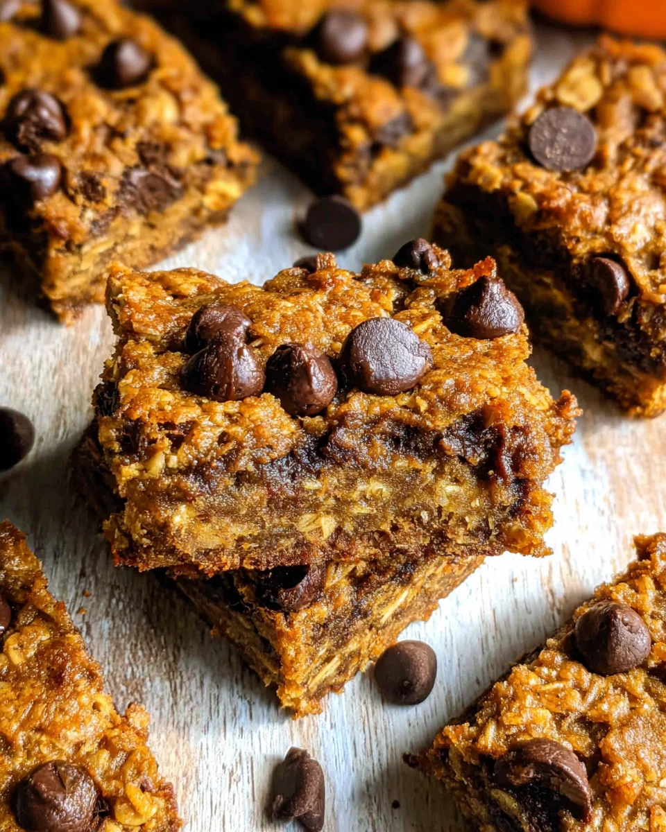 Healthy Pumpkin Oatmeal Bars 21 Healthy