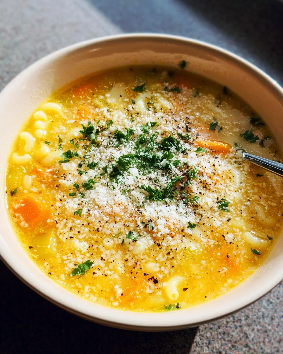 Italian Penicillin Soup