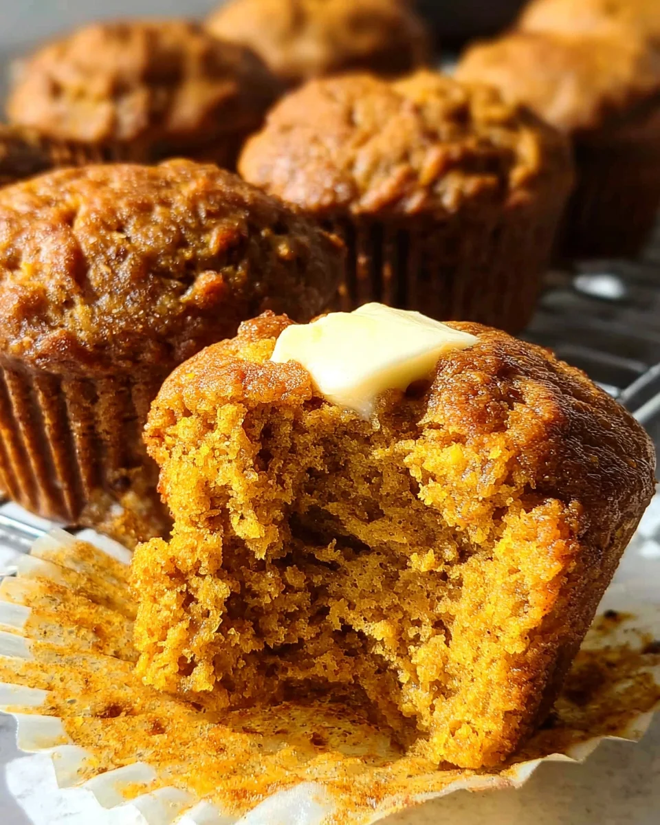 Low-Calorie, High-Protein Pumpkin Muffins