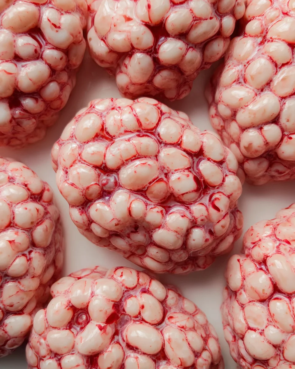 Marshmallow Rice Bubbles Halloween Brains 15 Marshmallow
