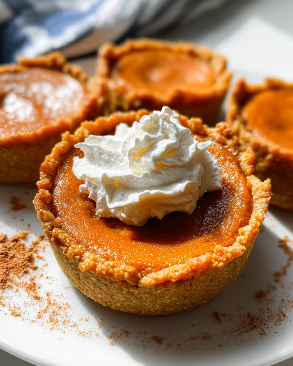 Mini Keto Pumpkin Pie Recipe