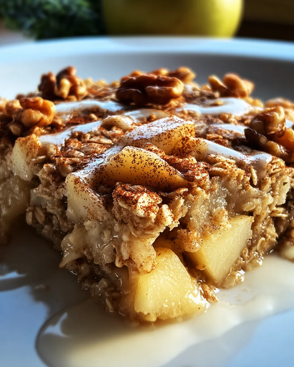 Oatmeal Apple Breakfast Bake