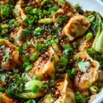 One Pan Dumpling Dinner
