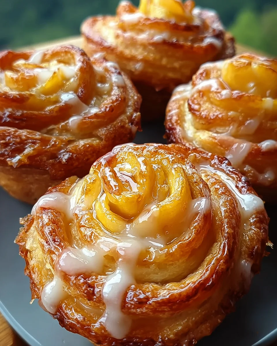 Peach Pie Cruffins Recipe 17 Peach