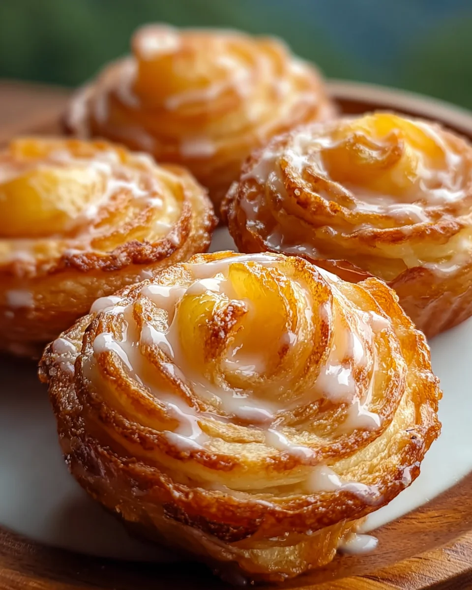 Peach Pie Cruffins Recipe 18 Peach