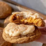 Pumpkin Cheesecake Cookies