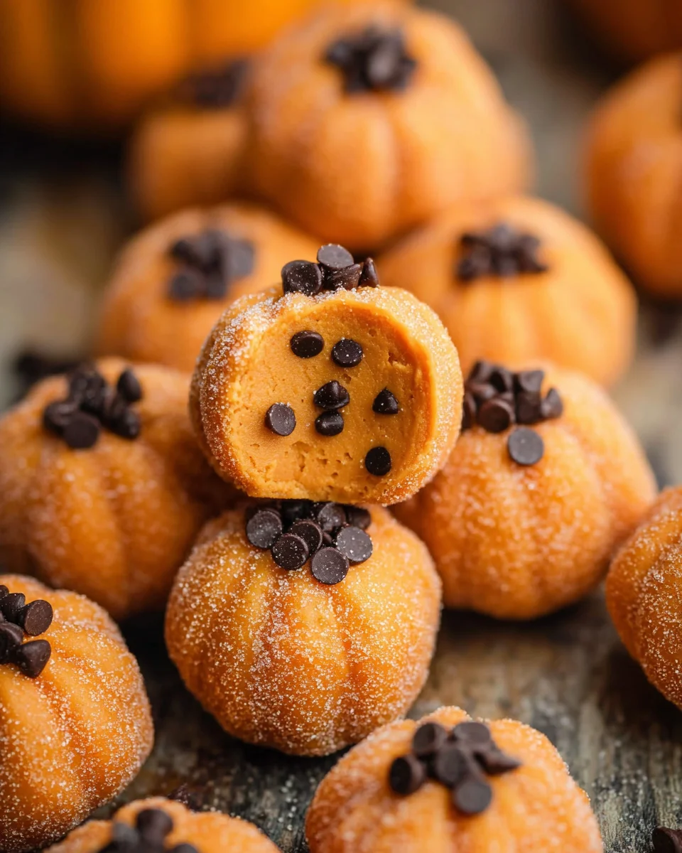 Pumpkin Cheesecake Truffles
