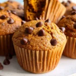 Pumpkin Chocolate Chip Muffins