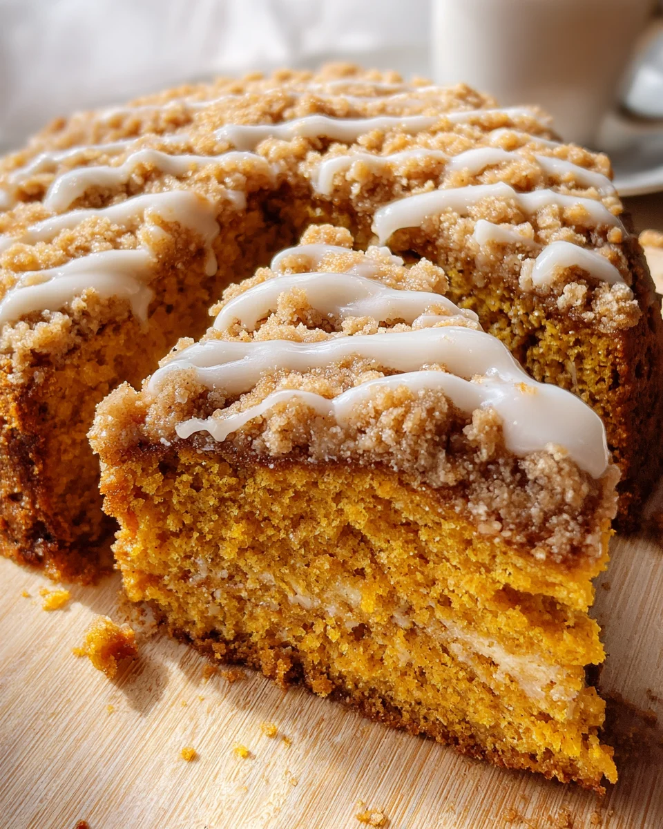 Pumpkin Coffee Cake Recipe
