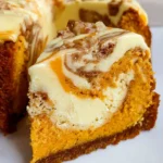 Pumpkin Cream Cheese Swirl Cake