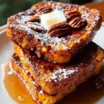Pumpkin French Toast Breakfast