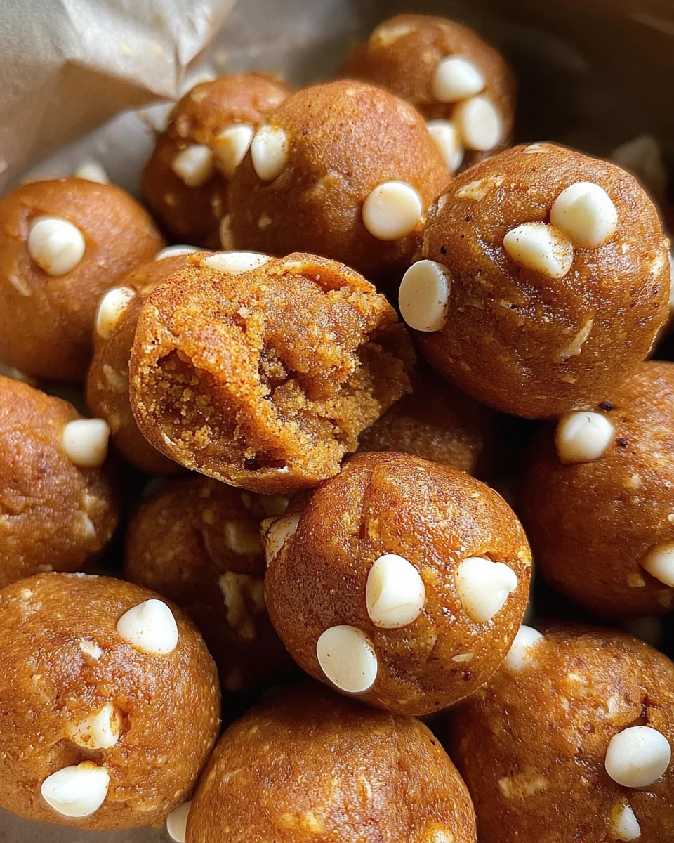 Pumpkin Pie Protein Balls 16 Pumpkin