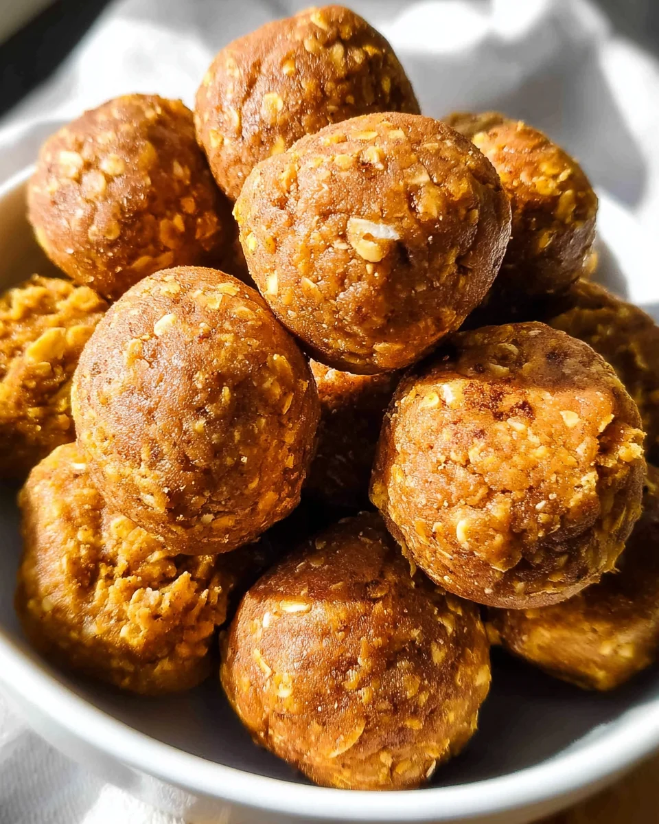 Pumpkin Protein Balls
