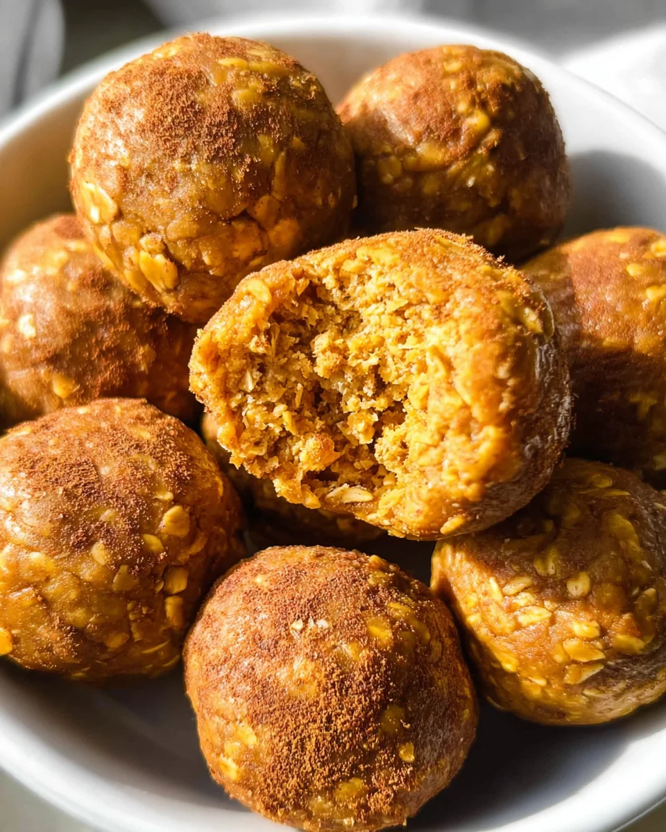 Pumpkin Protein Balls 15 Pumpkin