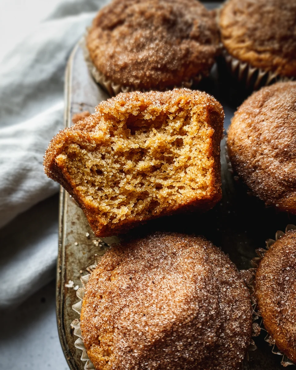 Pumpkin Snickerdoodle Muffins